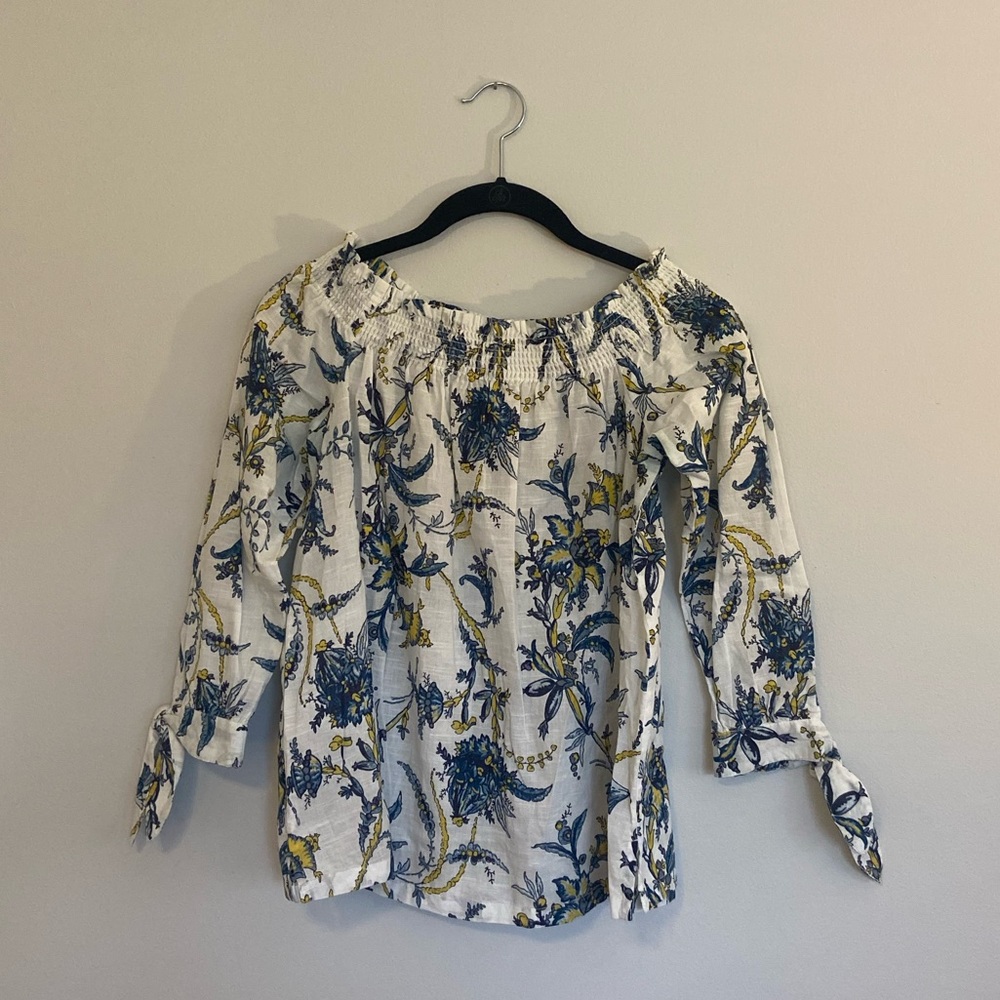 Loft off the shoulders top
